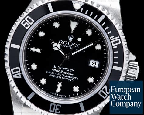 rolex sea dweller 16600 v series review|rolex sea dweller 16600 owners manual.